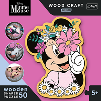 Trefl Wood Craft Junior - In Minnie's world / Disney Minnie_FSC Mix 70%-3