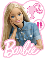 Trefl Wood Craft Junior - Beautiful Barbie / Mattel, Barbie_FSC Mix 70%-3