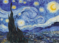 Trefl 200 Wooden Puzzles - The Starry Night - Vincent van Gogh_FSC Mix 70%-2