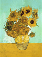 Trefl 200 Wooden Puzzles - Sunflowers - Vincent van Gogh_FSC Mix 70%-2