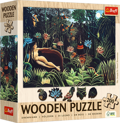 Trefl 200 Wooden Puzzles - The Dream - Henri Rousseau_FSC Mix 70%