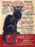 Trefl 200 Wooden Puzzles - The Black Cat - Theophile Alexandre Steinlen_FSC Mix 70%-2