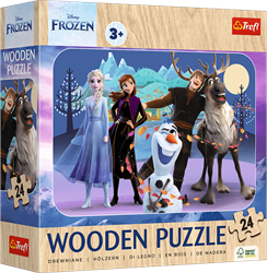 Trefl 24 Wooden Puzzle - Amazing Frozen / Disney Frozen 2_FSC Mix 70%