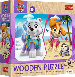 Trefl 24 Wooden Puzzle - Girl's PAW Patrol / Viacom PAW Patrol_FSC Mix 70%