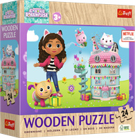 Trefl 24 Wooden Puzzle - Happy Gabby and her friends / Universal Gabby ...