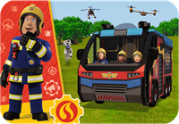 Trefl 24 Wooden Puzzle - Amazing Fireman / Prism A&D Fireman Sam_FSC Mix 70%-2