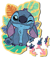 Trefl 50 Wooden Contour Happy Stitch / Disney Lilo&Stitch_FSC Mix 70%-2