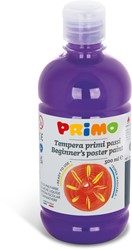 Primo - Kant-en-Klare Plakkaatverf voor Beginners, Fles Van 500 ml met Dop met Debietregeling Paars 400