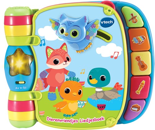 Vtech - Dierenvriendjes Liedjesboek Blauw