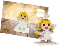 BRIXIES Postkaart Engel - 64 st-2