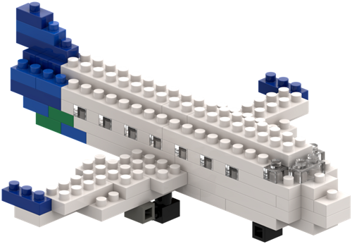 BRIXIES Postkaart Vliegtuig - 78 st-2