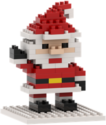 BRIXIES Postkaart Kerstman - 78 st