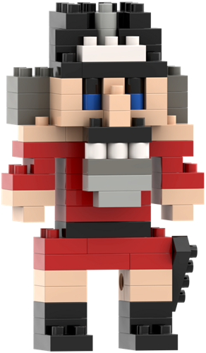 BRIXIES Postkaart Notenkraker - 74 st-2