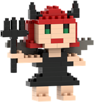 BRIXIES Postkaart Duivel - 78 st