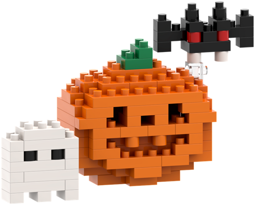 BRIXIES Postkaart Halloween - 99 st-2