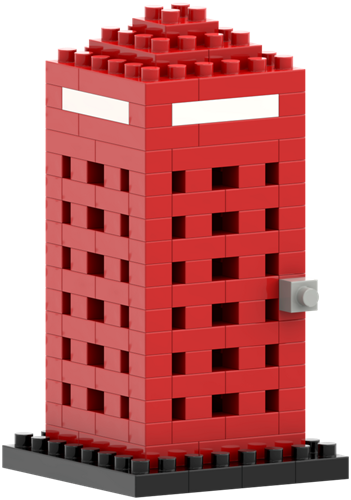 BRIXIES Postkaart Telefooncel - 160 st-2