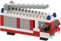 BRIXIES Postkaart Brandweer - 133 st-2