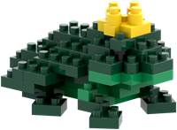 BRIXIES Postkaart Kikkerkoning - 60 st