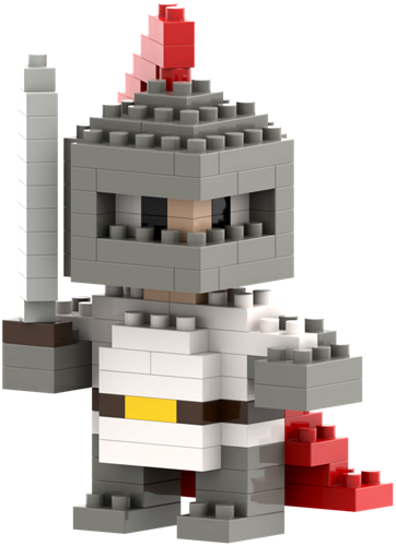 BRIXIES Postkaart Ridder - 114 st-2