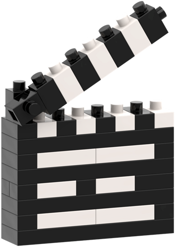 BRIXIES Postkaart Filmclapper - 39 st-2