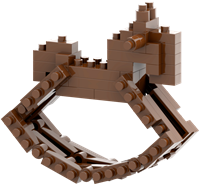 BRIXIES Postkaart Schommelpaard - 70 st