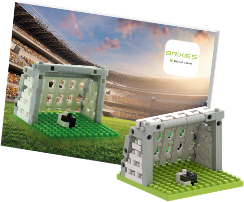 BRIXIES Postkaart Voetbal - 142 st