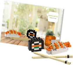 BRIXIES Postkaart Sushi - 99 st