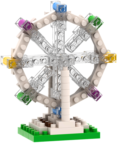 BRIXIES Postkaart Reuzenrad - 98 st