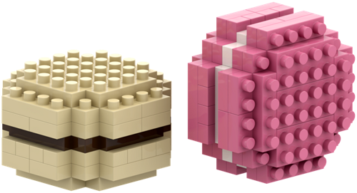 BRIXIES Postkaart Macarons "French Edition" - 63 st