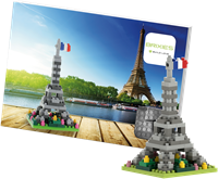 BRIXIES Postkaart Eiffeltoren "French Edition" - 99 st