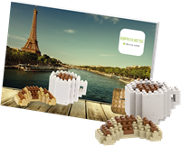 BRIXIES Postkaart ontbijtje "French Edition" - 118 st