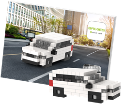 BRIXIES Postkaart Auto - 149 st