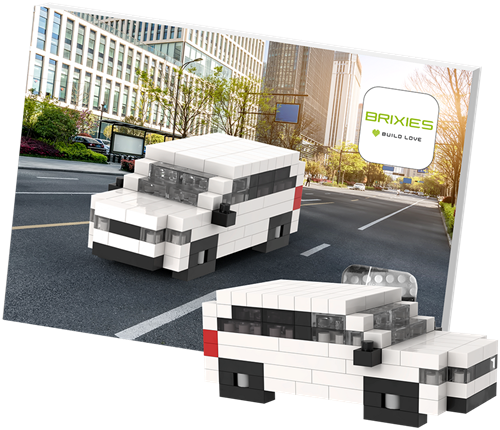BRIXIES Postkaart Auto - 149 st