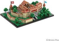 BRIXIES Plus Zwitserse kasteel Laufen - 1577 st-2