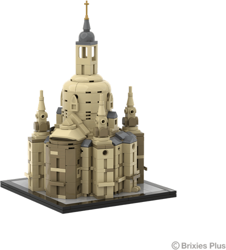 BRIXIES Plus Vrouwkerk Dresden (klein) - 374 st