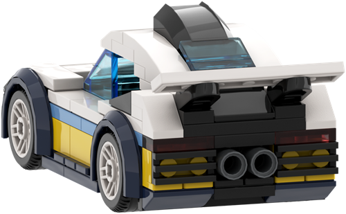 BRIXIES Plus Mini Rallye Racewagen - 163 st-2