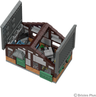 BRIXIES Plus Dierenarts uitgeklapt - 485 st