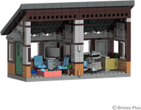 BRIXIES Plus Dierenarts uitgeklapt - 485 st-2