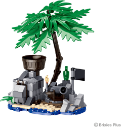 BRIXIES Plus Pirateneiland - 162 st