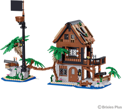BRIXIES Plus Pirateneiland groot - 858 st