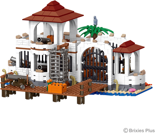 BRIXIES Plus Eiland met kerker - 731 st