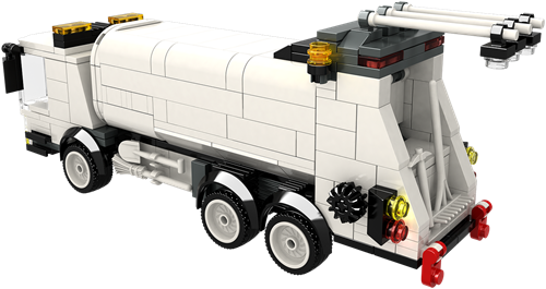 BRIXIES Plus Vuilniswagen - 451 st-2