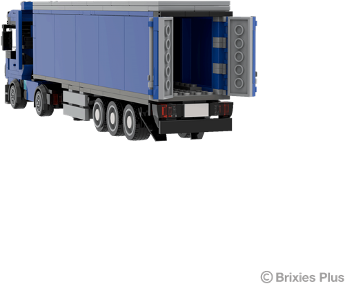 BRIXIES Plus Vrachtwagen met oplegger - 485 st