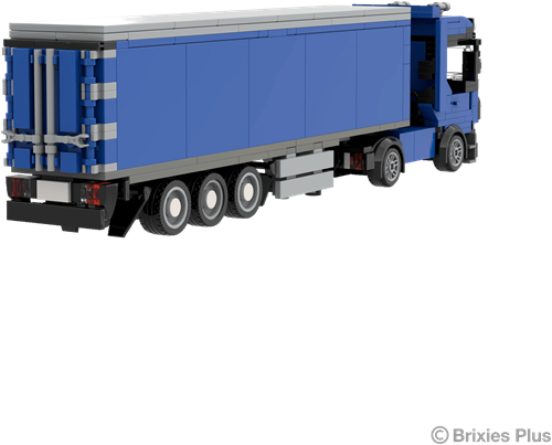BRIXIES Plus Vrachtwagen met oplegger - 485 st-2