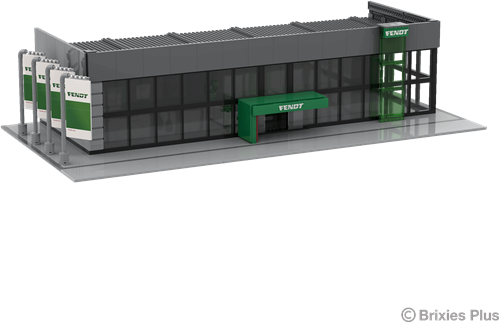 BRIXIES Plus Fendt Shop Diarama - 1127 st-2