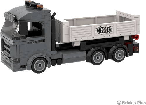 BRIXIES Plus MEILLER Trigenius Driekipwagen - 263 st-2