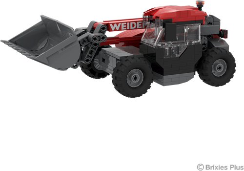 BRIXIES Plus Weidemann T6025 met Accessoires - 527 st-2