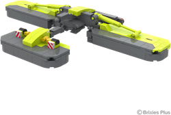 BRIXIES Plus CLAAS DISCO Maaicombinatie - 261 st