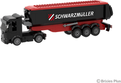 BRIXIES Plus Schwarzmüller Trekkker plus Kipperaanhanger - 456 st