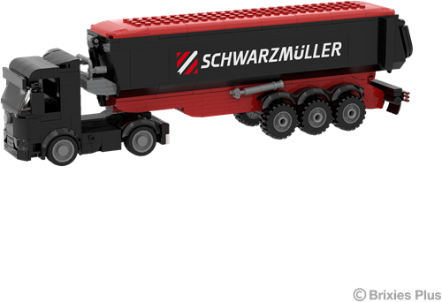 BRIXIES Plus Schwarzmüller Trekkker plus Kipperaanhanger - 456 st